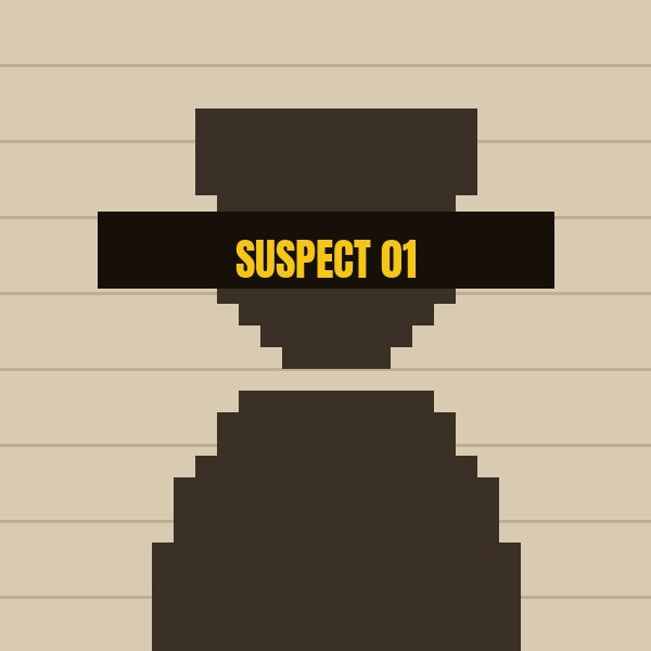 Suspect 01 · Goutte 01